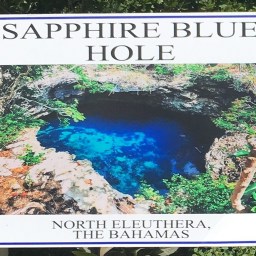 Sapphire Blue Hole, Eleuthera